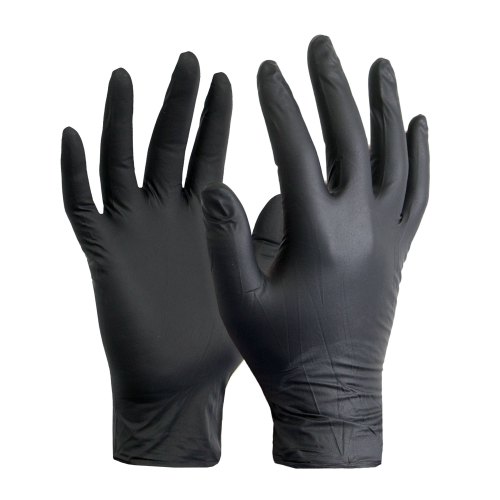 Black Nitrile Gloves in Costa-rica