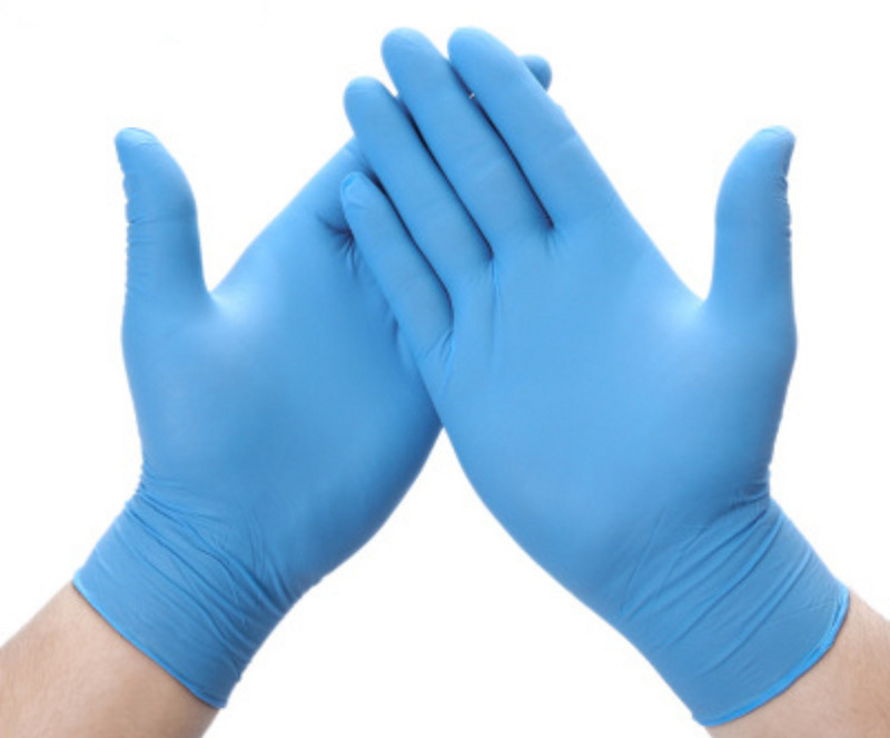 Blue Nitrile Gloves in Chile